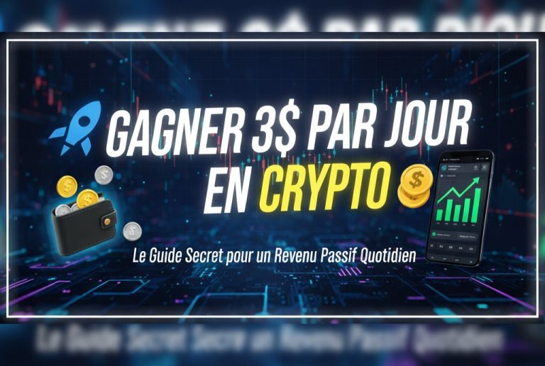 Gagnez 3% par Jour en Crypto sans Déplacer Votre Capital